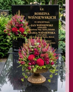 Kompozycja nagrobna 0000001 KOMPLET